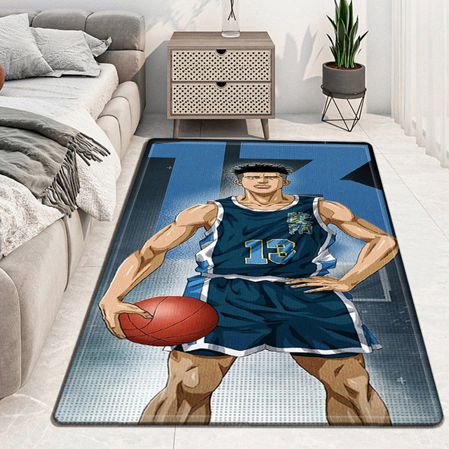 Slam Dunk Japan Anime Cartoon Area Rug Carpet Rug for Living Room Bedroom Sofa Doormat Decoration 9.jpg 640x640 9 - Slam Dunk Store