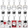 Slam Dunk Keychain Man Sakuragi Hanamichi Key Chain Women Key Holder Cute Couple Keyring Acrylic Wedding - Slam Dunk Store