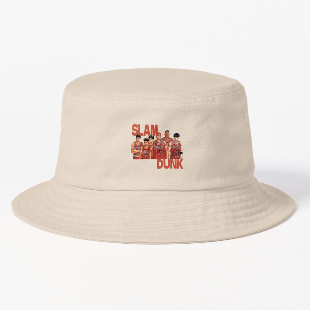 Slam Dunk Basketball Grew Bucket Hat Official Slam Dunk Merch