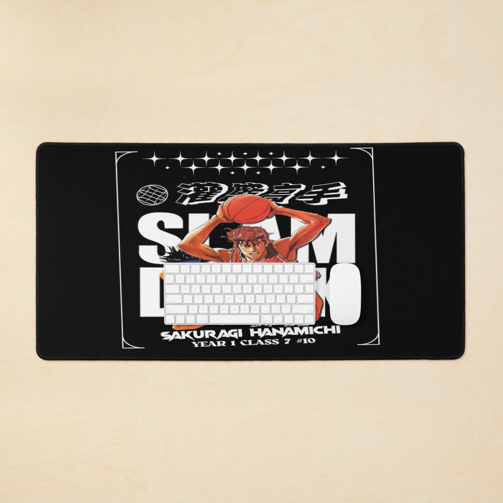 Slam Dunk Anime Mouse Pad Official Slam Dunk Merch