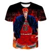 2023 New Summer Hot Anime Slam Dunk Printed 3D T shirt Men Women Fashion Casual Streetwear - Slam Dunk Store