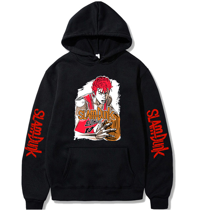 Japanese Anime Slam Dunk Hoodie Men Women Casual Autumn Winter Clothing Loose Casual Female Harajuku Style - Slam Dunk Store