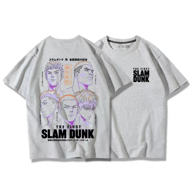 Slam Dunk Anime T shirt Basketball Manga Graphic Oversize Men Cotton Short Sleeve Tee Women Top.jpg 640x640 1 - Slam Dunk Store