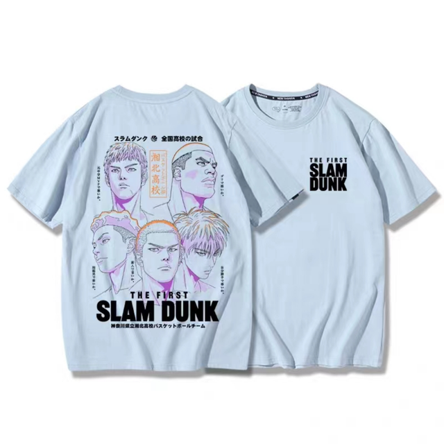 Slam Dunk Anime T shirt Basketball Manga Graphic Oversize Men Cotton Short Sleeve Tee Women Top.jpg 640x640 2 - Slam Dunk Store
