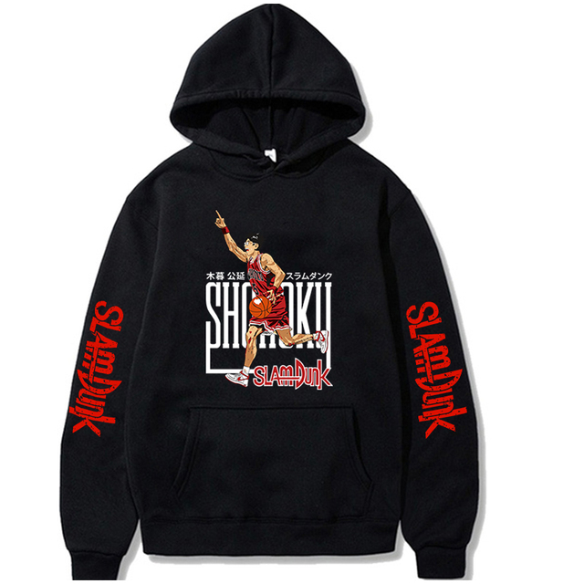 Slam Dunk Harajuku Casual Anime Hoodies Fashion Manga Printing Long Sleeve Men Women Clothing High - Slam Dunk Store
