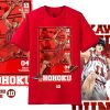 Slam Dunk T Shirt Men Sakuragi Hanamichi Kaede Rukawa Tee Anime Pure Cotton Tshirt Oversized Manga - Slam Dunk Store