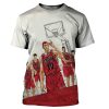 Summer Anime Slam Dunk 3D Printed T Shirts Basketball Streetwear Men Women Sport Casual Fashion Oversized - Slam Dunk Store