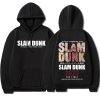 The First Slam Dunk Japanese Anime Hoodie Sakuragi Hanamichi Akagi Takenori Hooded Sweatshirts Graphic Long Sleeve - Slam Dunk Store