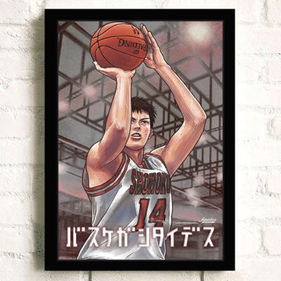 Slam Dunk Shohoku Canvas Wallart - Slam Dunk Store