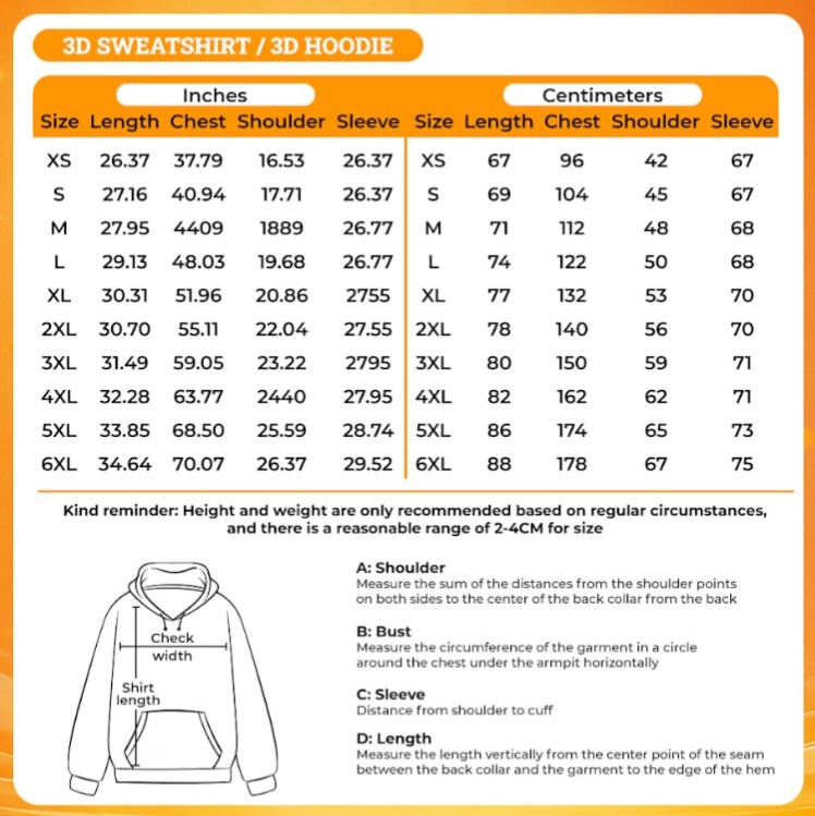 3D Sweatshirt 3D Hoodie - Slam Dunk Store
