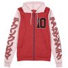 sakuragi Zip Hoodie Front Mockup - Slam Dunk Store